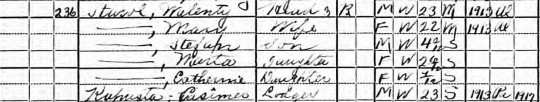 1920 Kapuscinski census cropped